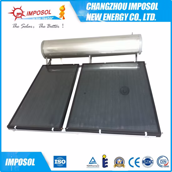 Coletor Solar Compacto Placa Plana em Aço Galvanizado - ISO. CE. SGS