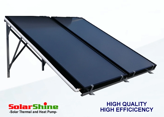 2023 Flat Plate Solar Collector for Hot Water Project Solar Water Heater