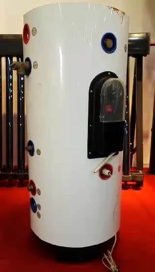 Tanque de água solar pressurizado dividido 100L com bobina única